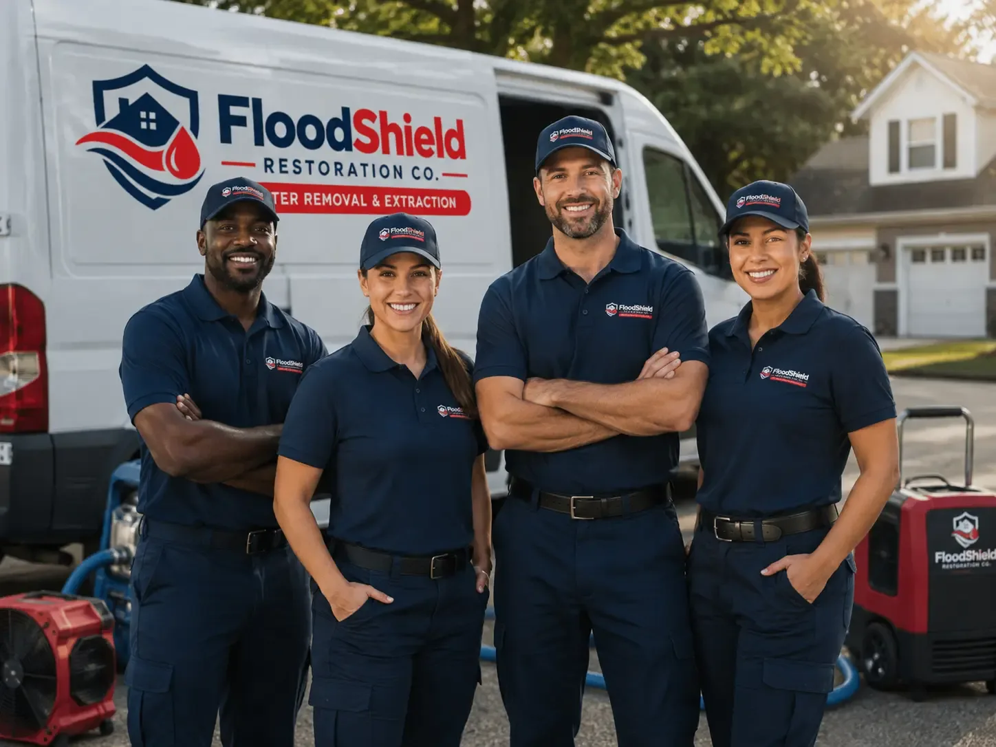Flood Damage Restoration company in Summit Lake, WI