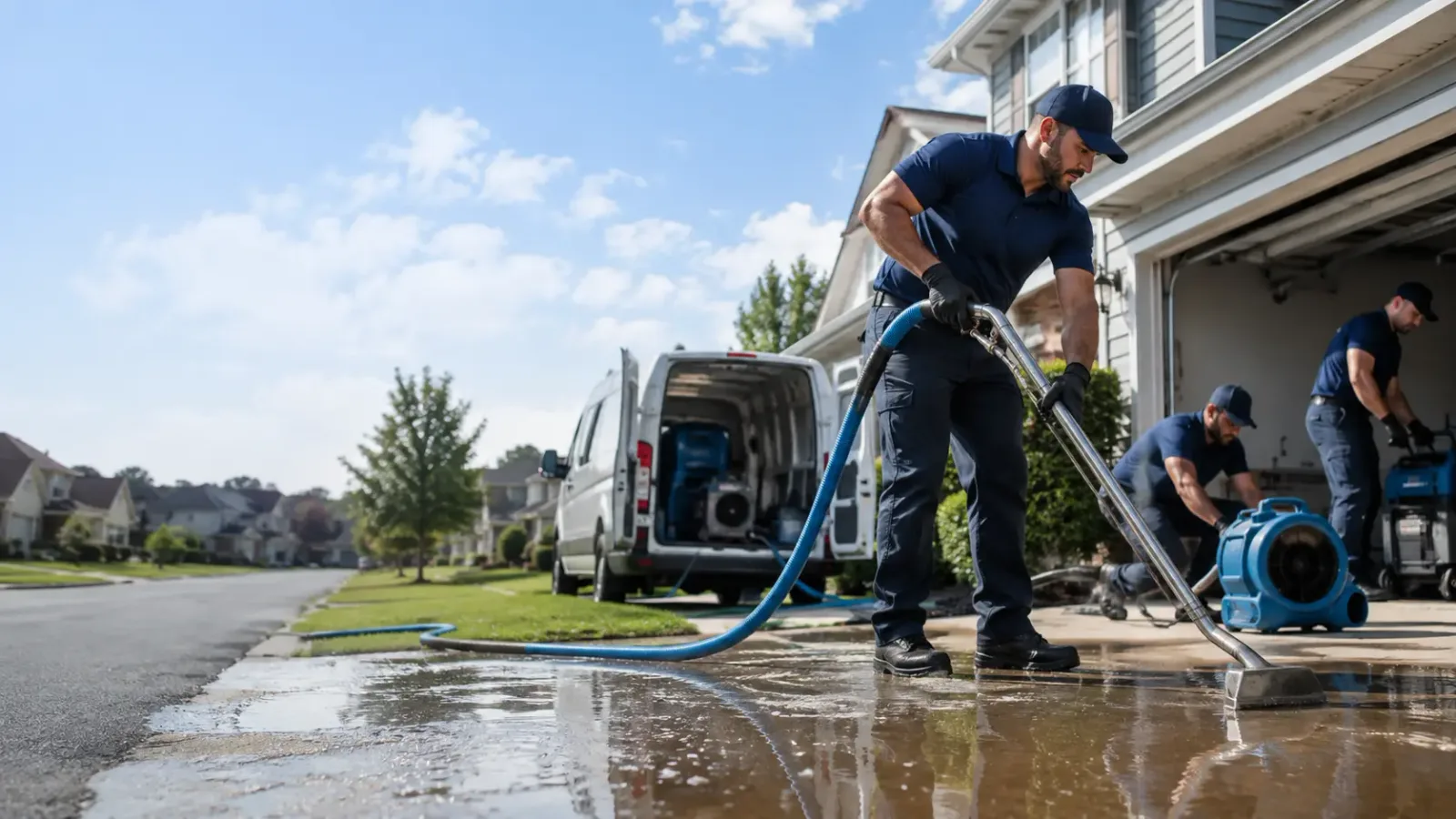 Flood Damage Restoration in Summit Lake, WI